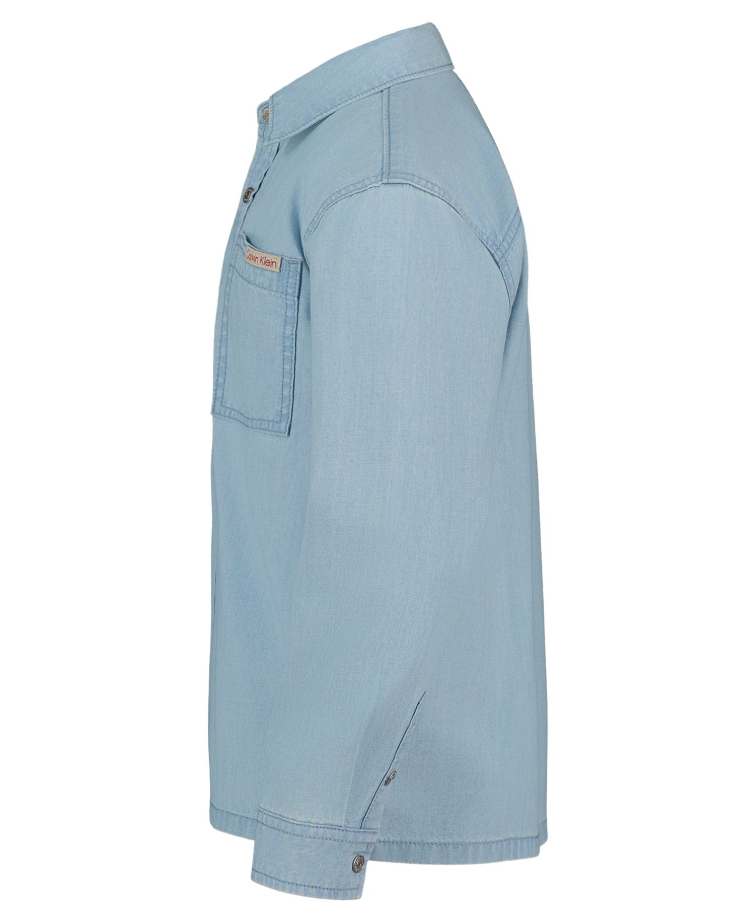 Boys' 8-16 Chambray Long-Sleeve Woven Shirt