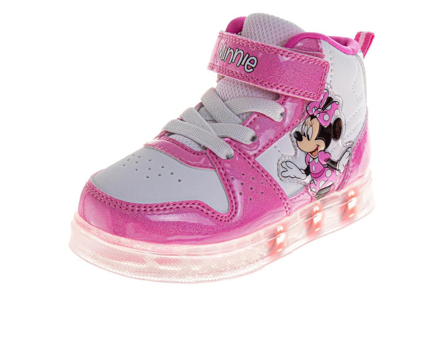 Кроссовки Disney Comfortable Casuals Sneaker для девочек, цвет: Розовый белый — фото 1