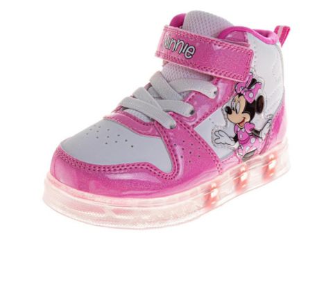 Кроссовки Disney Comfortable Casuals Sneaker для девочек, цвет: Розовый белый