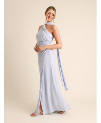 Women's One Shoulder Chiffon Bridesmaid Dress