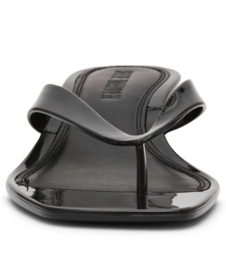 Women's Tracie-J Kitten-Heel Jelly Thong Sandals