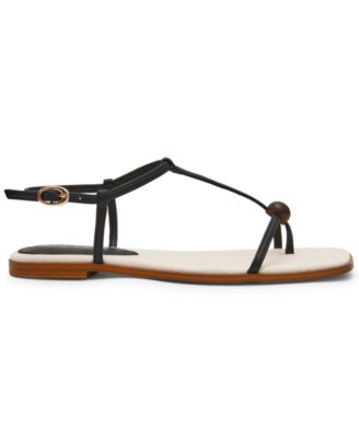 Women's Ritzy Ball-Stud Square Toe Flat Sandals