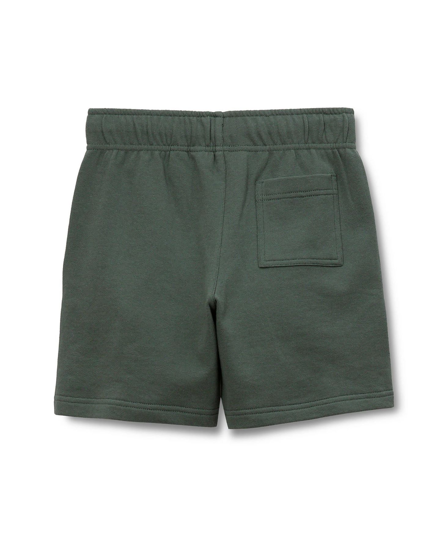 Шорты Lands' End Casual Cotton Pull On для мальчиков, цвет: Тёмный тёмно-зелёный — фото 2