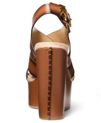 Women's Raven Buckle Wedge Sandals