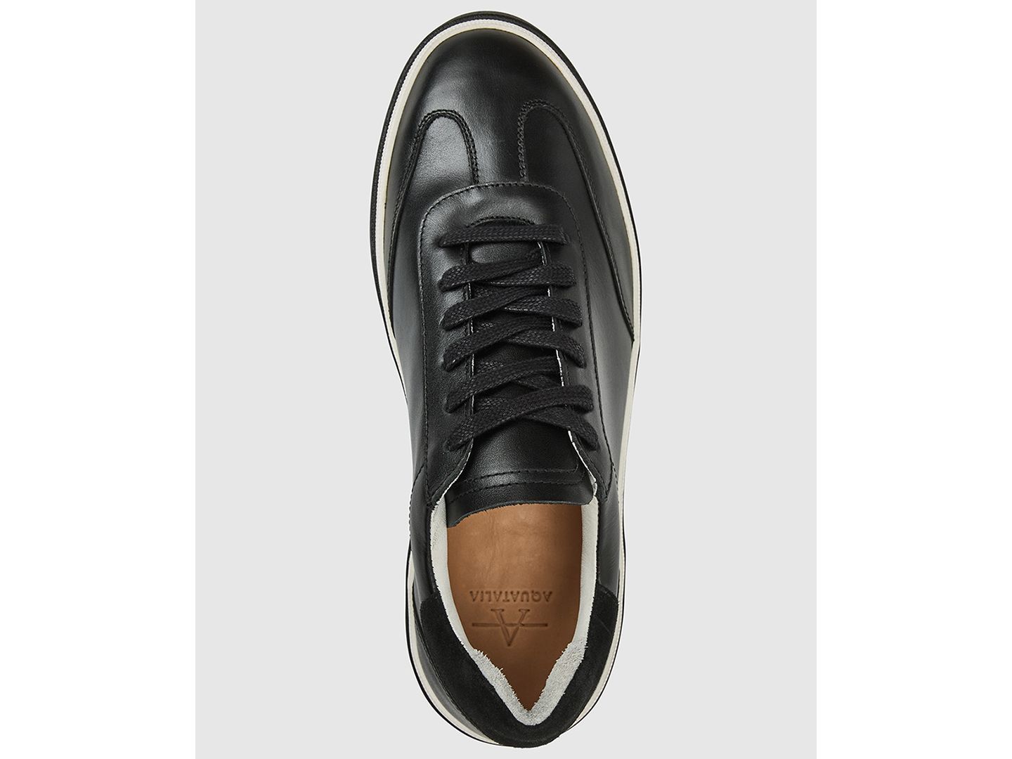 Мужские кроссовки Aquatalia Milano Lace-Up, цвет: Чёрный — фото 4