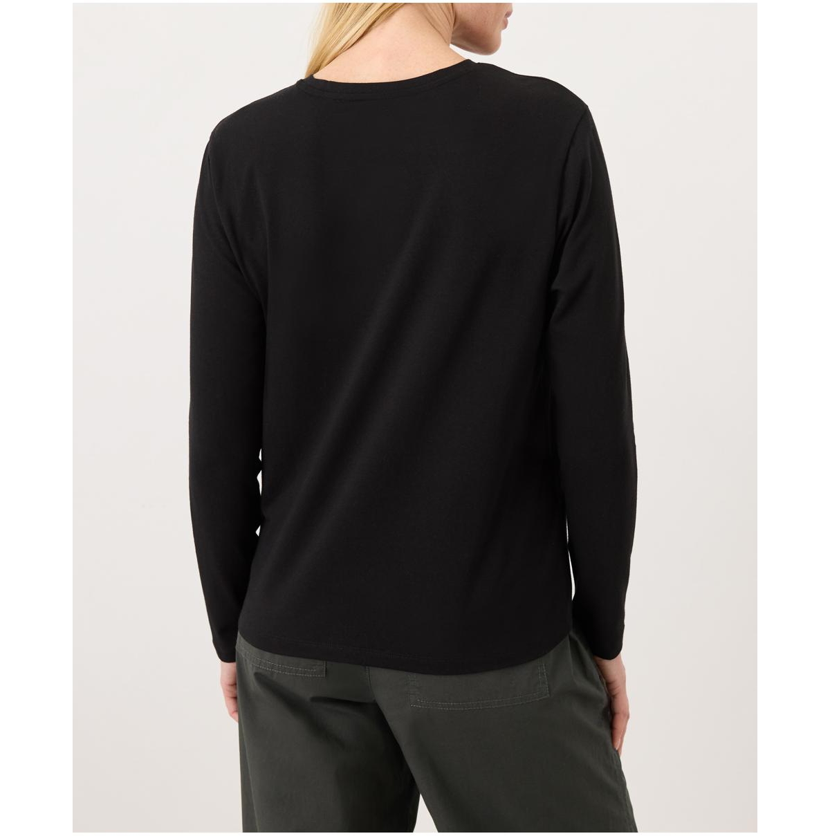Pact Women's Organic Cotton Luxe Signature Long Sleeve Tee