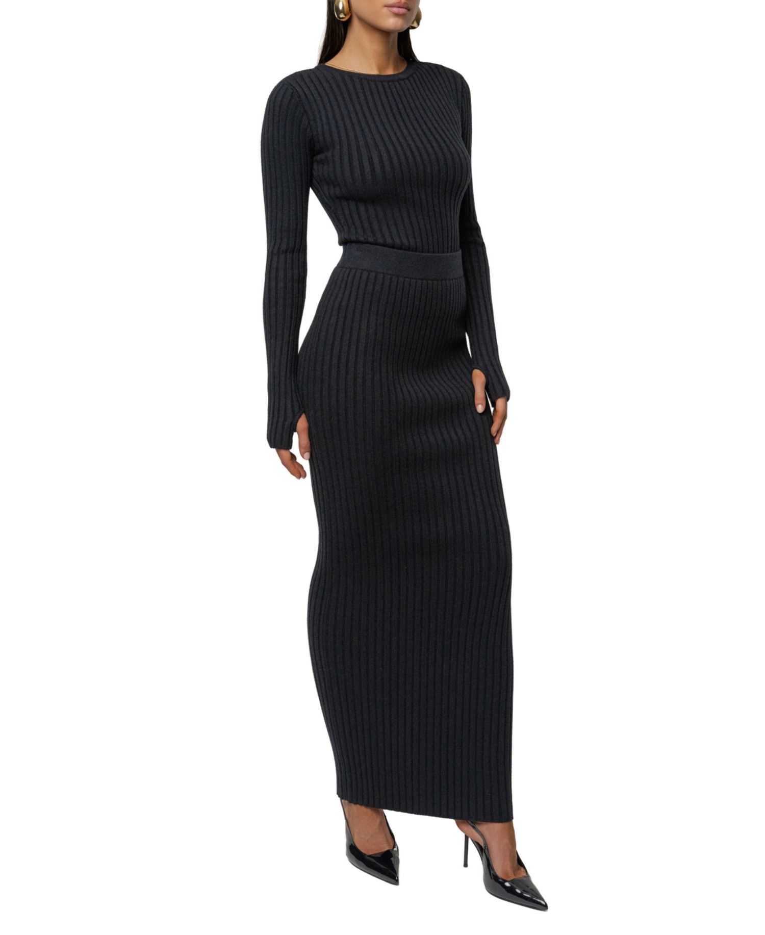 Women's Overcast Ribbed Top