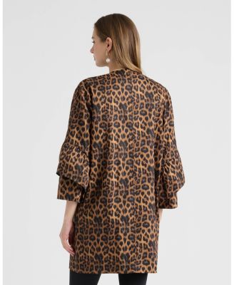 Women's Frill Sleeve Coat