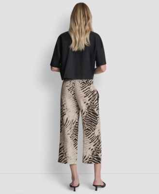 Women's Printed Pull-On Pants
