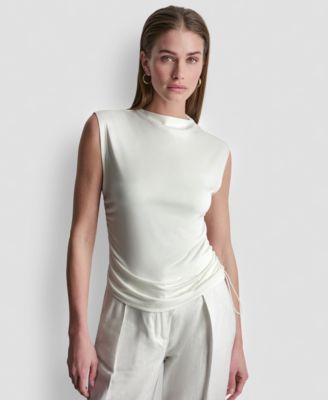 Women's Sleeveless Pique Top