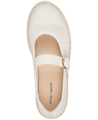 Women's Francene Knit Mary Jane Espadrille Flats
