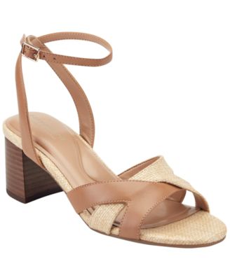 Women's Delicia eFlex Leather Block Heel Dress Sandals