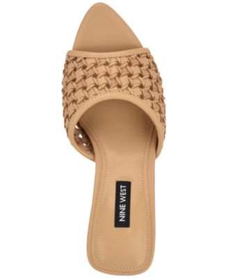 Women's Kirela Woven Slip-On Stiletto Dress Sandals