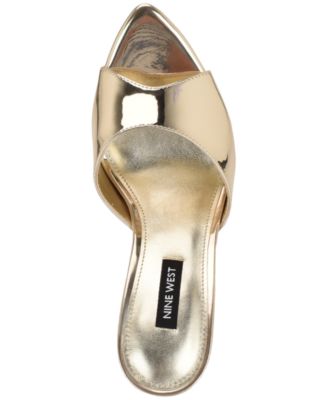 Women's Vella Slip-On Metal Stiletto Dress Sandals