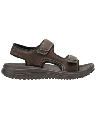 Men size 11 rockport brown leather strap sandals Men main image 3