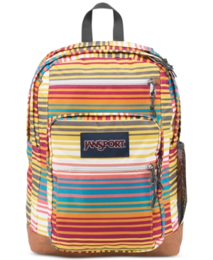 Jansport Cool Student Backpack in Multi Sunset Stripe