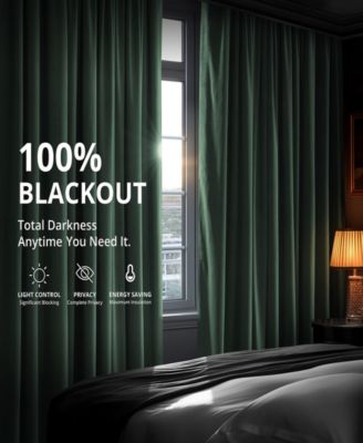 Signature Velvet Blackout Curtain