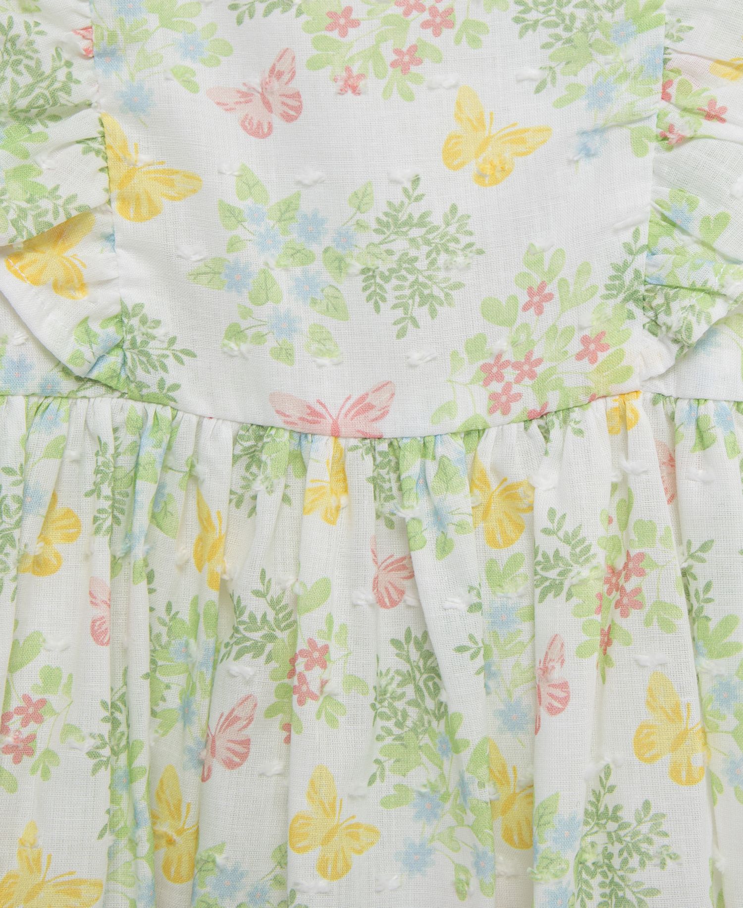 Baby Girls' Sleeveless Dress, Cardigan and Diaper Cover, 3-Piece Set