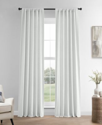 French Linen Room Darkening Curtain