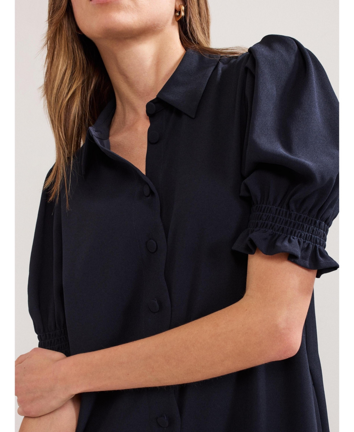 Phase Eight Women's Candice Scallop Detail Shirt Dress