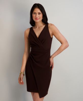 Women's Origami-Pleat Sleeveless Dress