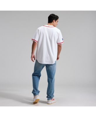 Men's White Puerto Rico Baseball 2026 World Baseball Classic Stadium Jersey