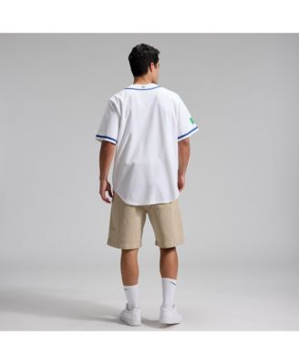 Men's White Italy Baseball 2026 World Baseball Classic Stadium Jersey