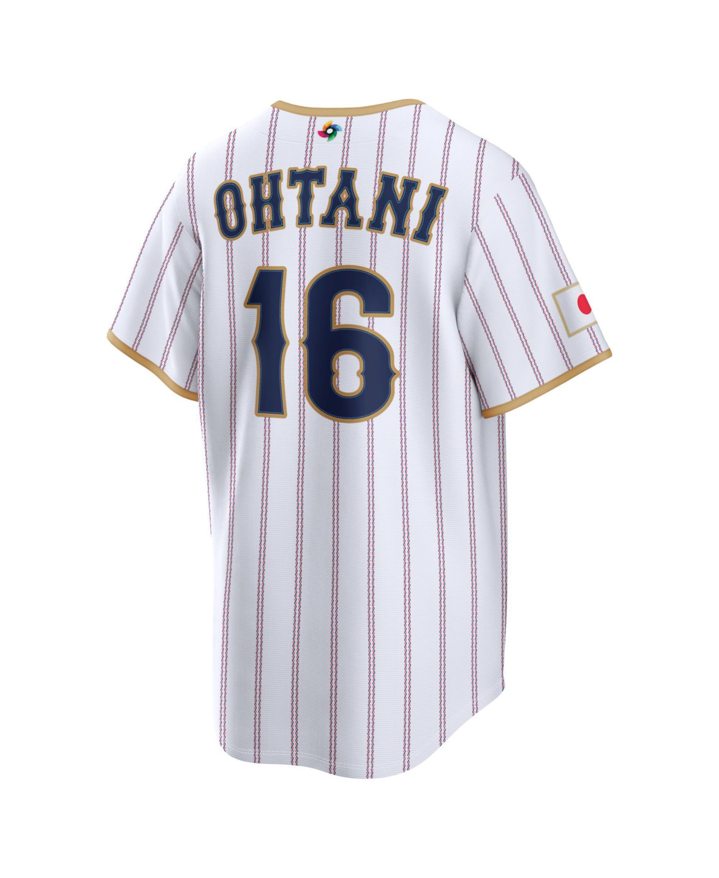 Мужской топ Nike Shohei Ohtani White Japan Baseball 2026 World Baseball Classic Stadium Jersey — фото 3