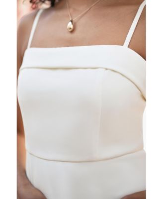 Women's Oversize Poppy Placement Midi Sun Dress