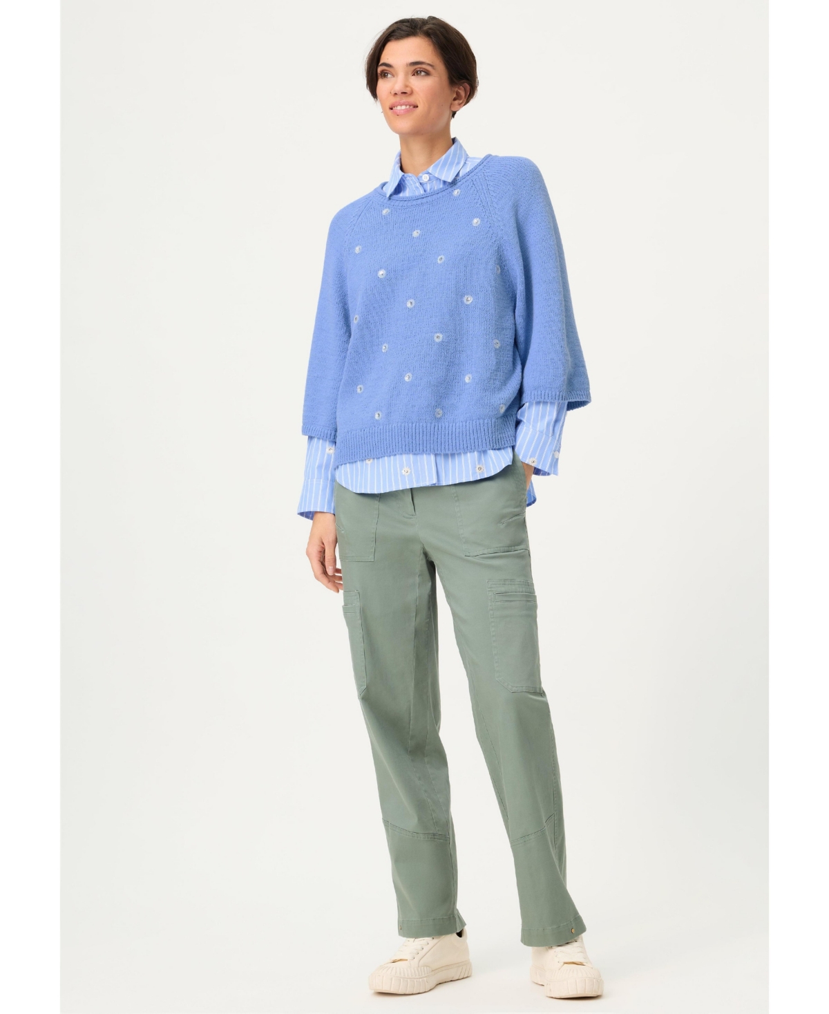 Olsen Women's Embellished Sweater