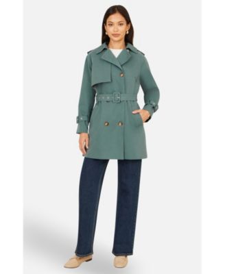 Women's Belted Trench Coat