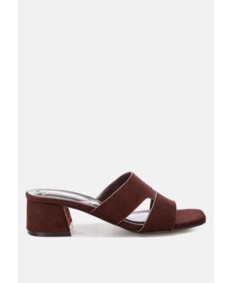 Women's Aneka Block Heel Slip Ons