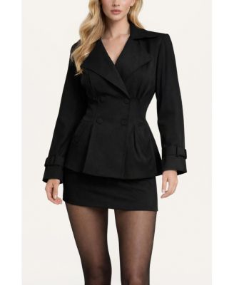 Women's Belted Trench Coat