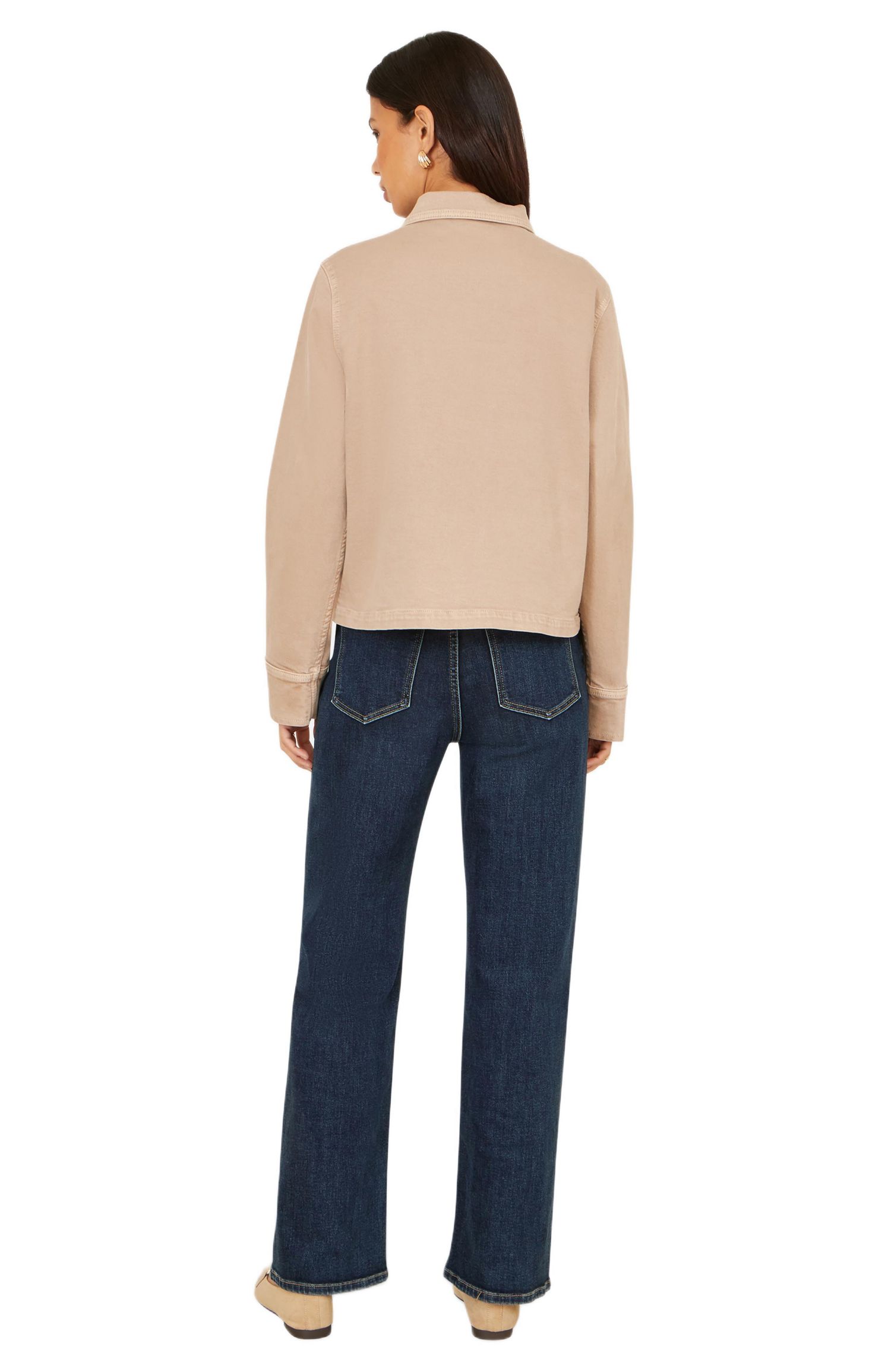 Women's Canvas Patch Pocket Jacket