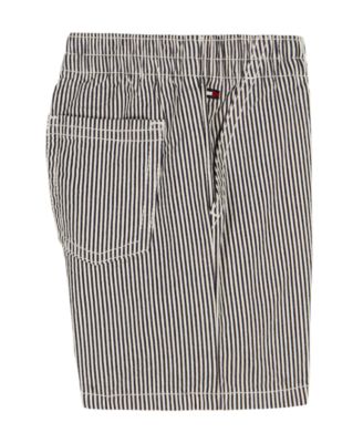 Baby Boys' Striped Trim Pique Polo Shirt & Corded Striped Shorts, 2-Piece Set