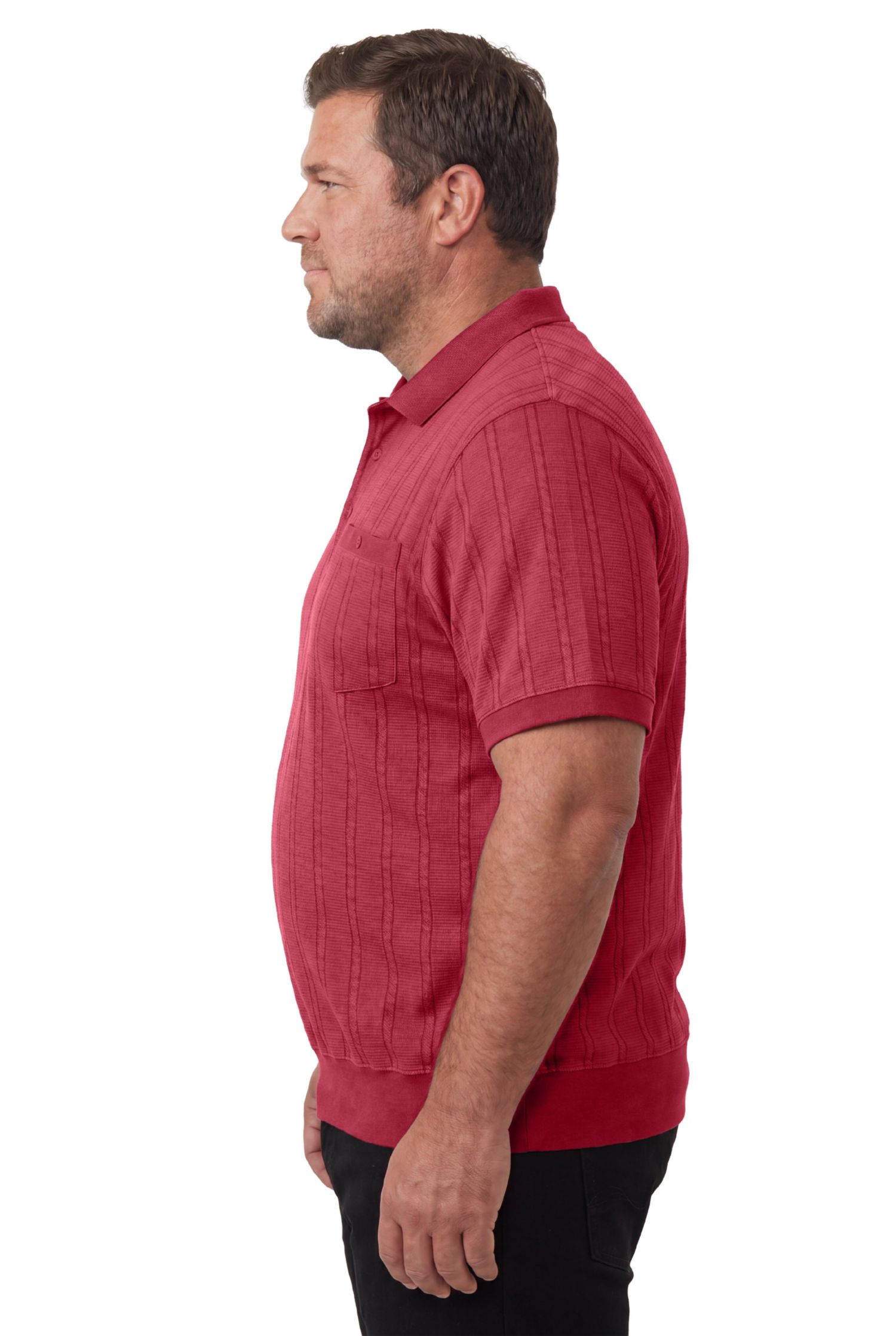 Men's No Tuck Polo Shirt