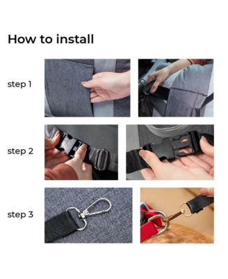 First Class Dog Car Seat Bed