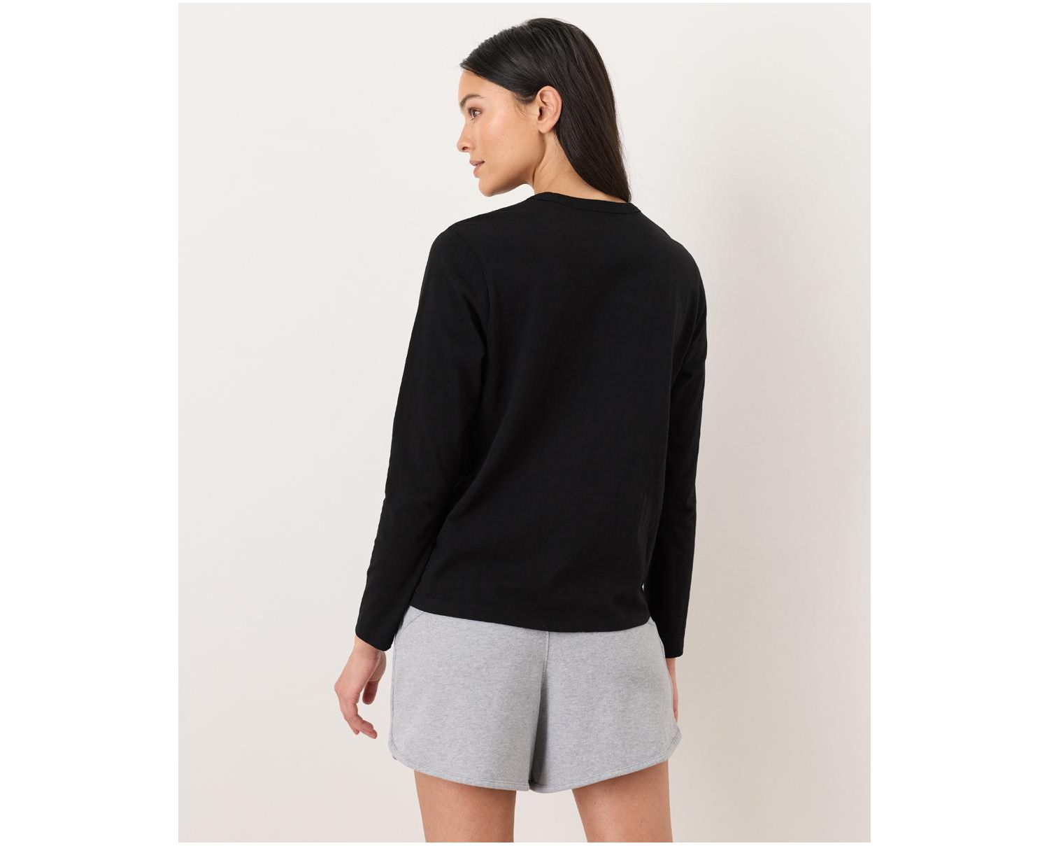 Women's Cotton Slub Organic Long Sleeve Tee