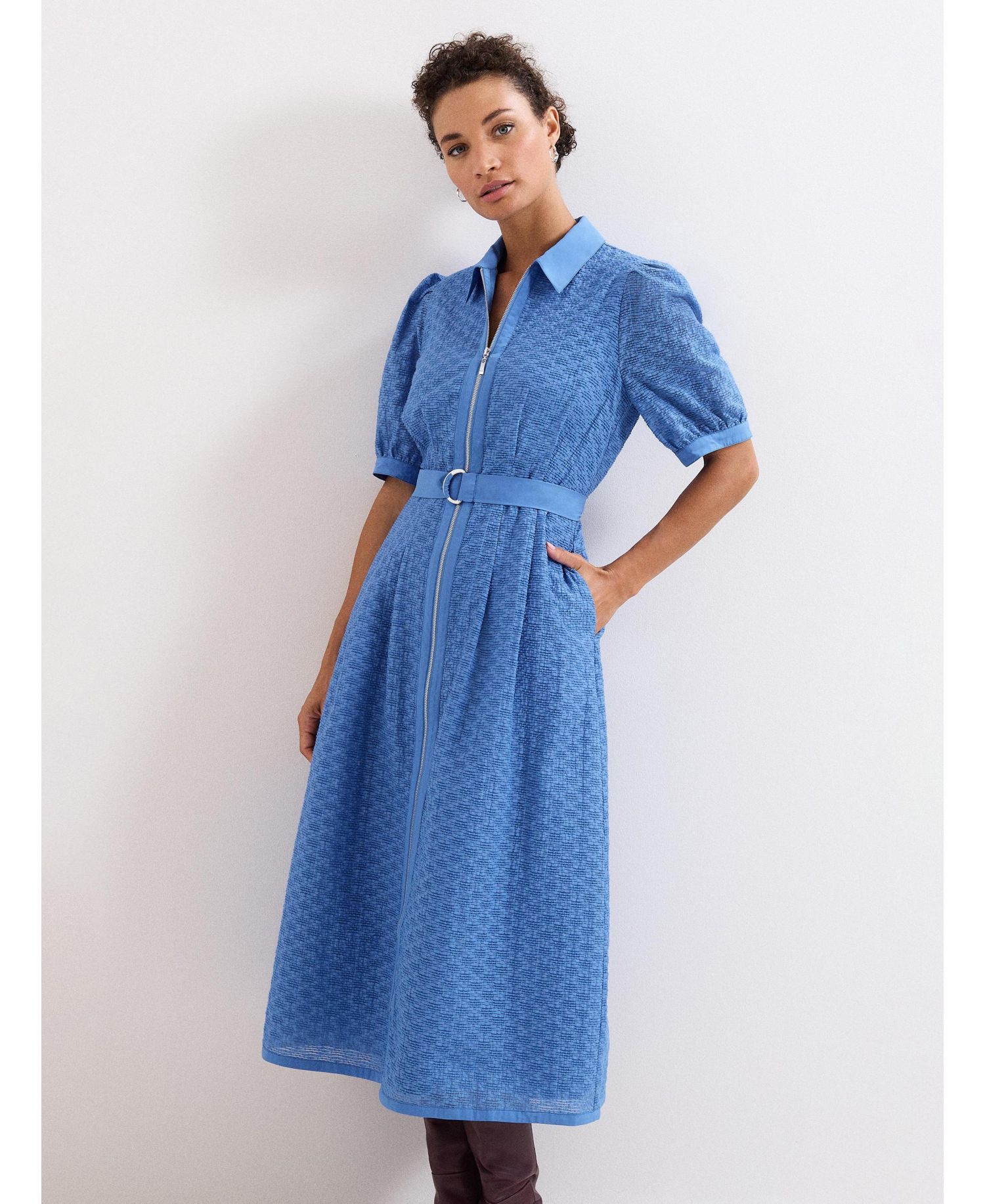 Women's Casey Belted Midi Dress