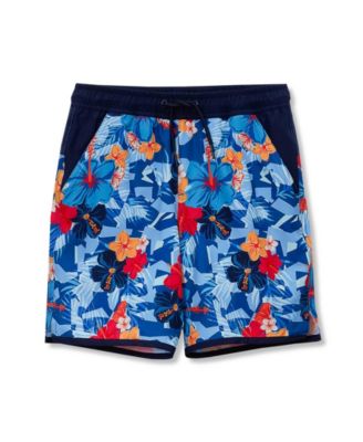 Boys Chlorine Resistant Stretch Hydroliner Sport Swim Trunks