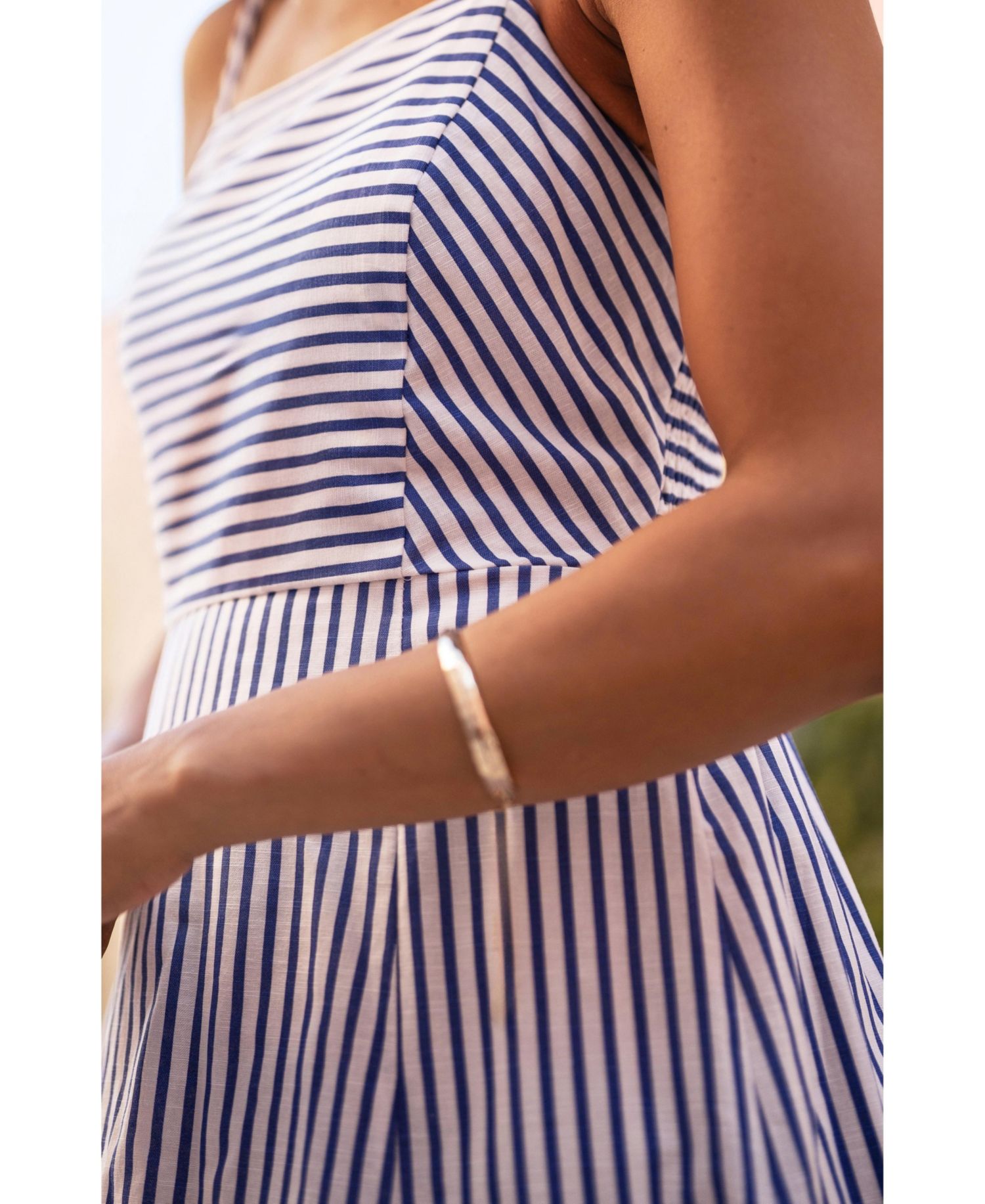 Women's Cotton Midi Sun Dress