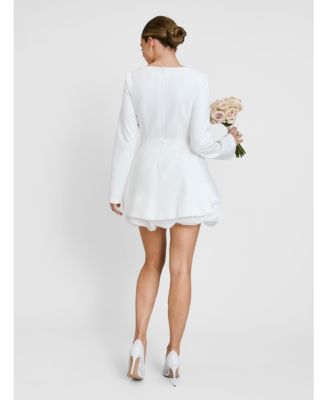 Women's Isla Split Sleeve Bubble Hem Mini Dress