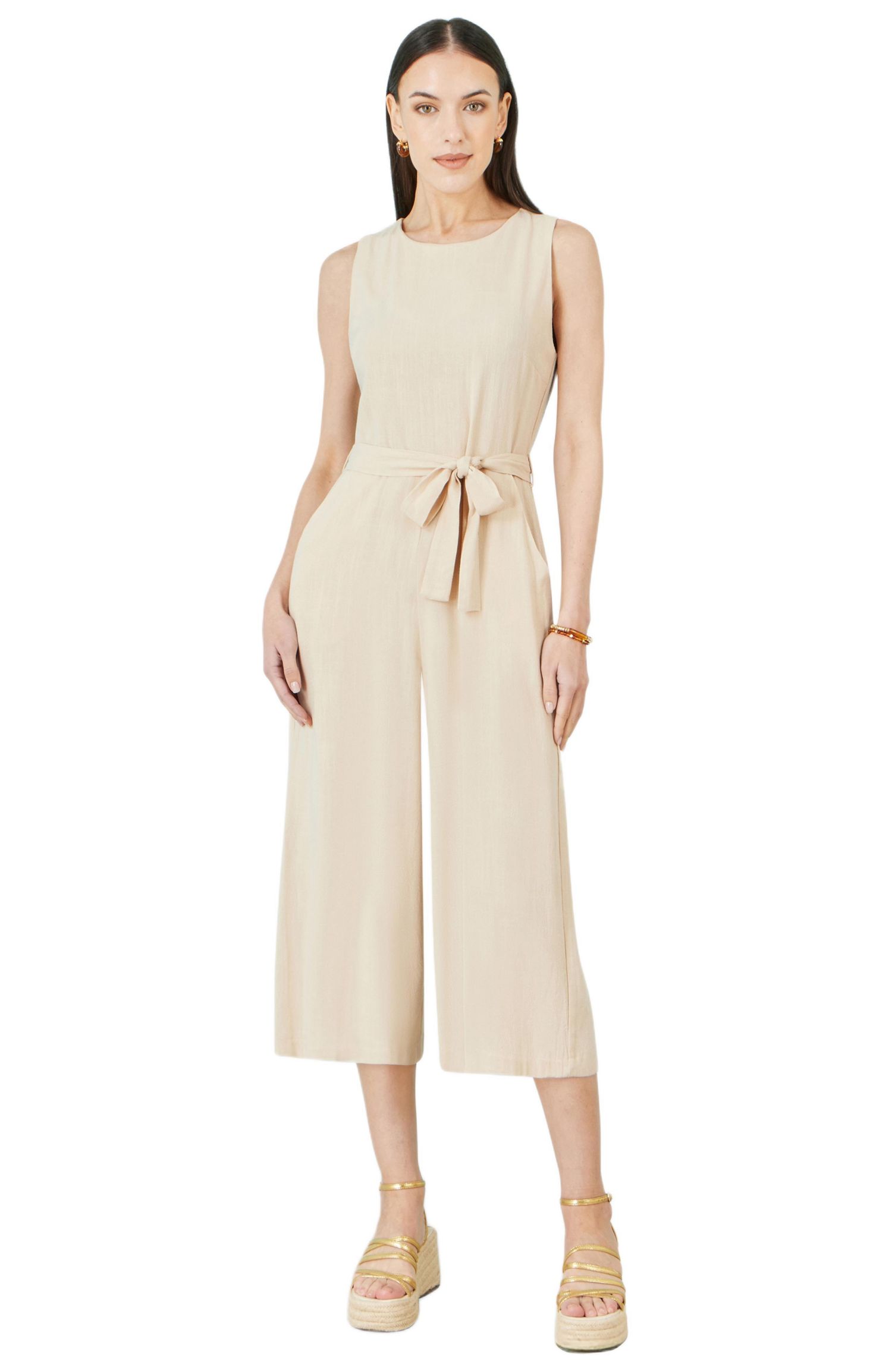 Women's Viscose Culotte Jumpsuit