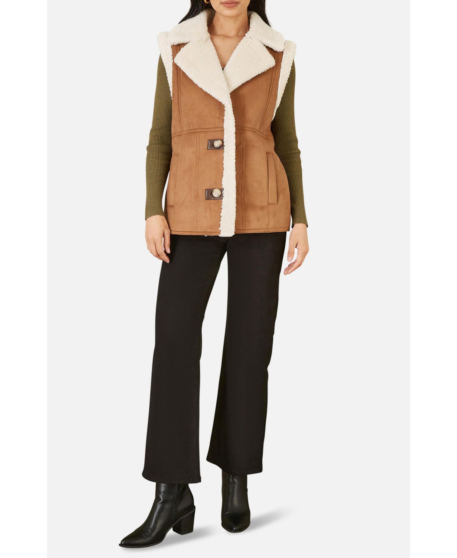 Women's Button Up Gilet