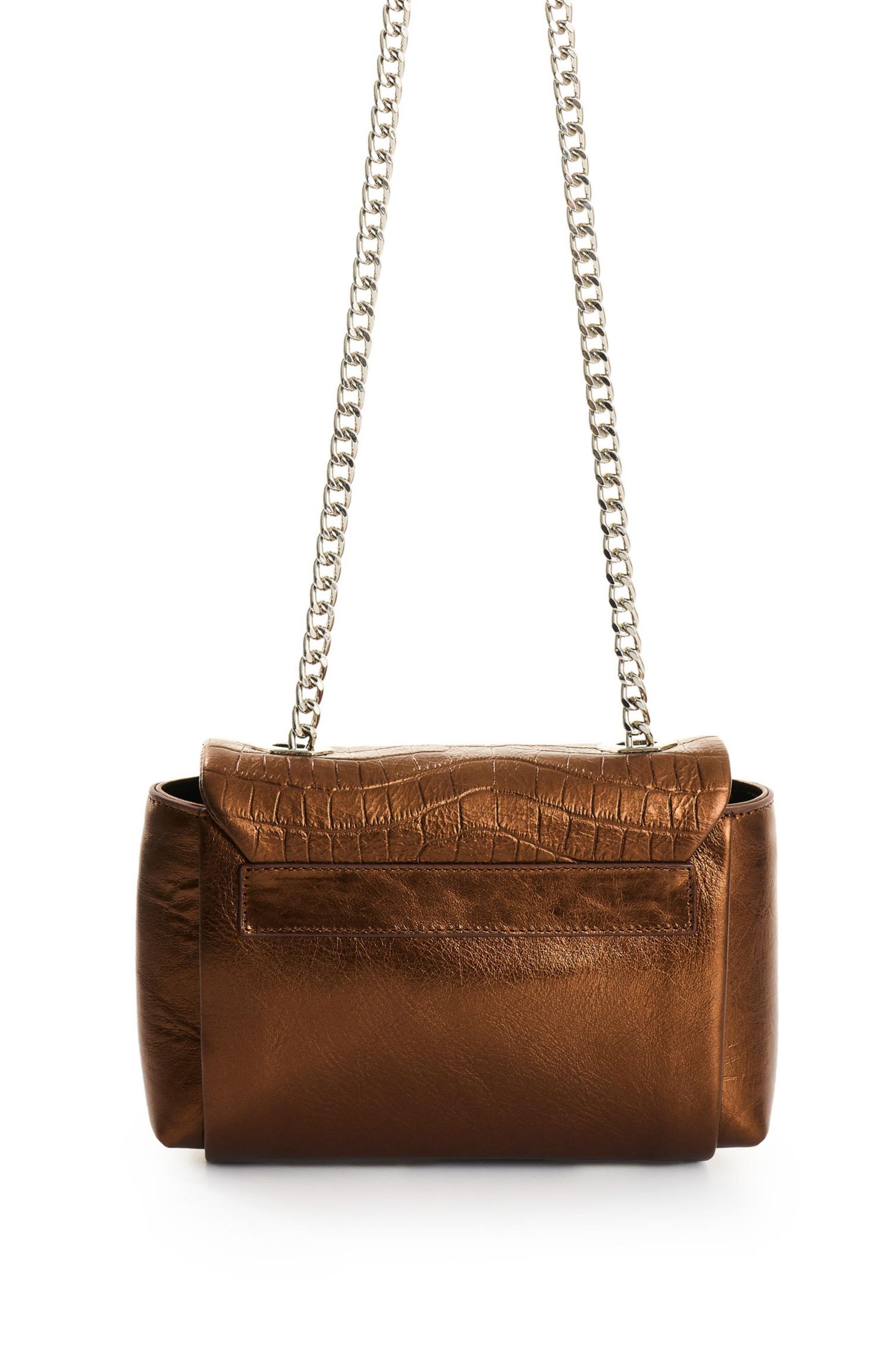 Mini Lili Leather Crossbody Bag