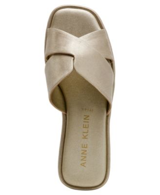 Women's Khloe Crossband Slide Flat Sandals