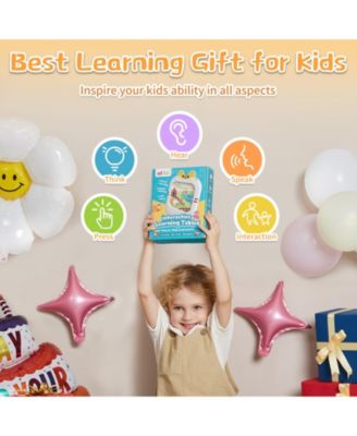 Interactive Learning Tablet – Screen-Free Educational Toy with Talking Flash Cards
