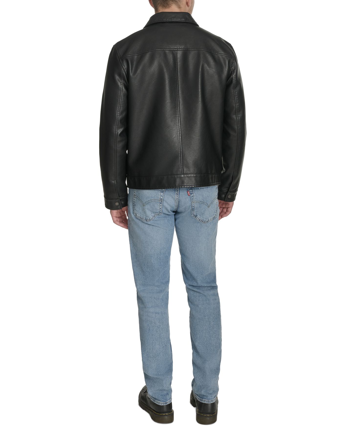 Мужская куртка Levi's Classic-Fit Trucker, цвет: Чёрный — фото 6