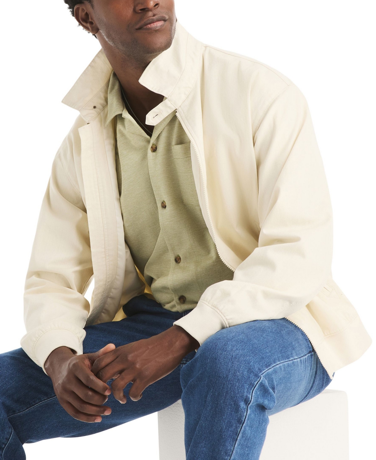 Nautica Men's Full-Zip Long-Sleeve Jacket