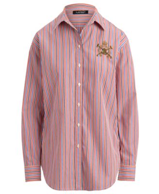 Petite Relaxed-Fit Collared Shirt